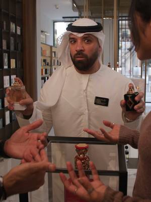 A post by @khalidalameri on TikTok caption: Do you desire peace in your life? Well there's nothing like a beautiful perfume to get things started 😅 Check out the incredible fragrances at French Avenue and @Fragrance World Official that won't just change the way you smell... they will change your entire life 💯👃🏻😂