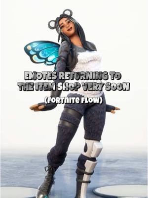 A post by @.archey on TikTok caption: Emotes that are FINALLY returning to the item shop🩵👀#fyp #fortnite #returning #popular #emotes #og #viral 