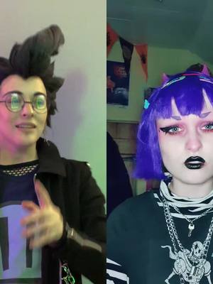 A post by @missddycosplay on TikTok caption: #duet with @Fungus don’t worry about it, Gaz! #invaderzim #invaderzimtiktok #invaderzimcosplay #invaderzimdib #dibmembrane #dibcosplay 