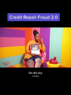 A post by @creditrepairfraud on TikTok caption: #onthisday 