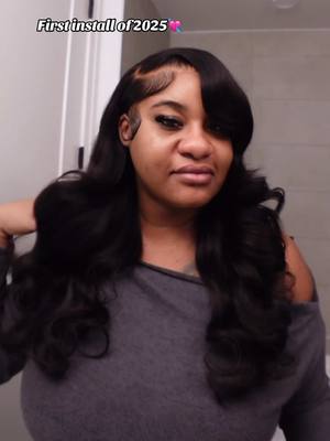 A post by @daiinthalife on TikTok caption: 28 inch pre-everything wig from @Pizazz Hair @PizazzTiktokShop so easy to install 😍 #pizazzhair #pizazzwigshop #pizazzbodywavewigs #hdlacewigs #13x6lacefrontwig #preeverythingwig #wigsforblackwomen #tiktokmakemebuy #tiktokshopfinds #blackgirlmagic #fyp