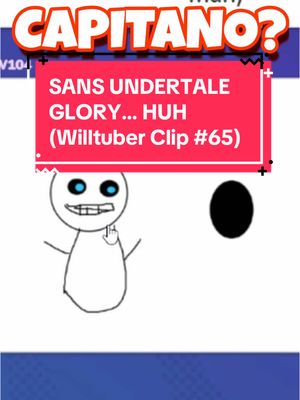 A post by @souleaterwill on TikTok caption: capitano -> ….sans? #GenshinImpact #vtuber #capitano #sansundertale 