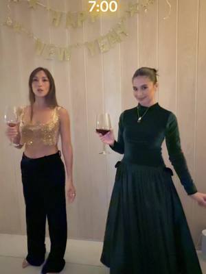 A post by @annecurtissmith on TikTok caption: We survived! 🥂 HAPPY NEW YEAR ✨ @solenn Heussaff 