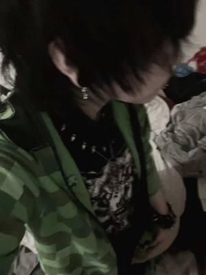 A post by @morbiddog on TikTok caption: im not real #emo#scemo#scene#alt#creeperawman 