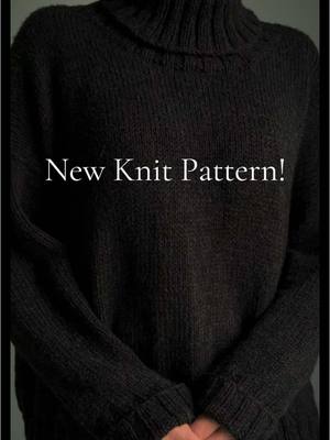 A post by @beeweniqueboutique on TikTok caption: Looking for a new cozy knit? The Wintertide pattern is now available on Ravelry and my site!  #knitsweater #knitpattern #winterknits #CapCut 