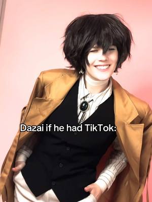 A post by @kolyas_coat on TikTok caption: This is so silly lmao #bungostraydogs #bungoustraydogs #bungostraydogscosplay #bungoustraydogscosplay #bsd #bsdcosplay  #dazai #dazaiosamu #dazaicosplay #dazaiosamucosplay #soukoku #soukokucosplay