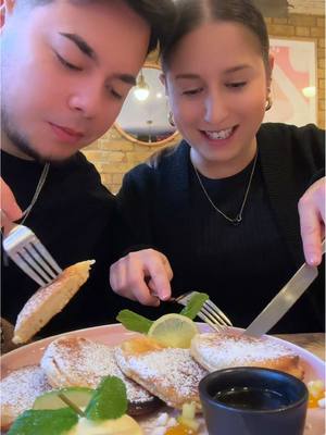 A post by @simomo2 on TikTok caption: Morena Belgravia London 🥞☕️🧇 @Kevinbuckdasilva @Simomoandkev #london #swisstiktoker #tiktokschweiz #swisstok #schwizerdütsch #schweizerdeutsch 