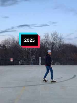 A post by @ryan.sk8s on TikTok caption: The vibe for 2025 ✨🤩 #rollerhype #ryansk8s #nasty #2025 