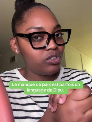 A post by @talianagola on TikTok caption: Tu n’as pas la paix? Dieu essaie peut-être de te dire quelque chose… #tiktokchretien #congolaise🇨🇩 