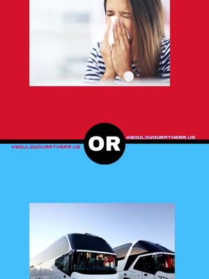 A post by @wouldyouratherr.us on TikTok caption: Would You Rather? #quiz #game #wouldyourather 