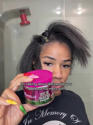 A post by @mielleorganics on TikTok caption: What's your superpower? 💖 Ours is being able to do our own hair and make it look BOMB! Because #BlackGirlMagic ain't no joke.💅🏾