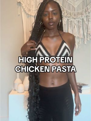 A post by @digitaljada on TikTok caption: high protein pasta ✨ #highproteinmeals #caloriedeficit #weightloss 