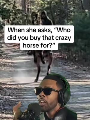 A post by @rickydblunt on TikTok caption: #Meme #MemeCut #memenatal #horse