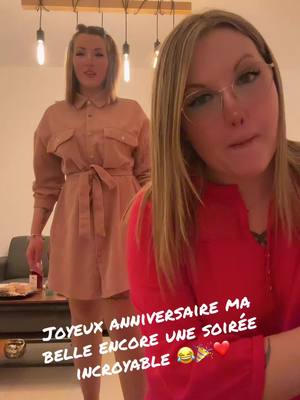 A post by @ohanajuju1817 on TikTok caption: @Vanessa Nunes joyeux anniversaire 🎉 😂❤️