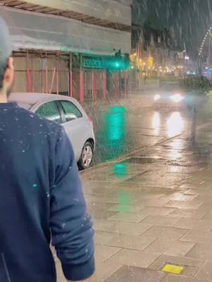 A post by @tahir_mehar07 on TikTok caption: Snow in london2025