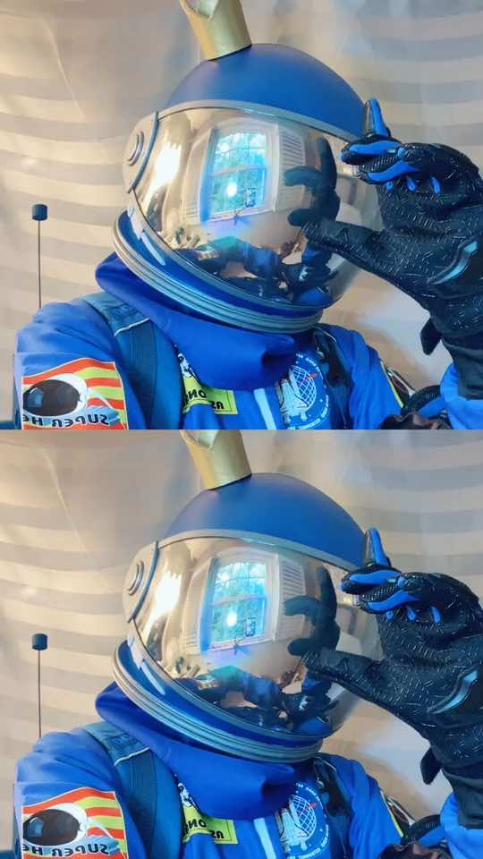 A post by @starboyblue on TikTok caption: Is it time?? #2020 TikTok?? I’ve been saving the drafts for YEARS #AmongUs #2020cosplay 