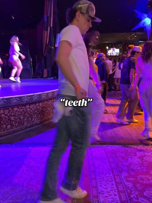 A post by @giannidances on TikTok caption: 🕺”heart got teeth” 🎵”teeth” - 5SOS #linedancing #countryboy 