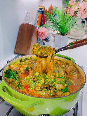 A post by @amakashealthykitchen on TikTok caption: Biafran Okro Soup #viralvideo #everyoneシ゚ #everyonehighlights #video2024 #followersreels #viralreelschallenge #okrosoup #explore #everyonefollowers #cooking #viralvideos #everyone #highlightseveryone #highlight #pyp #viewersreels #everyone #viral #explore #followers #trendingvideo #fyp #foru #foryoupage #viralvideo #soup