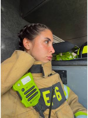 A post by @prodigiouspaola on TikTok caption: Heck yeah brother, tell me more. #firefighter #femalefirefighter #houstontx 