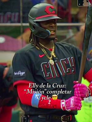 A post by @javierbaez073 on TikTok caption: Brot el cycle?? 🤯😨💀 #Mlb27 #ellydelacruz #mlb27  SIGUE LA CUENTA @_TheShow_⚾️🇩🇴 