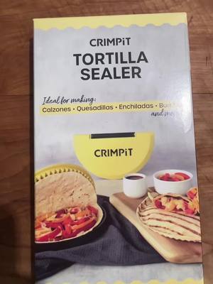 A post by @moesmitty69 on TikTok caption: CRIMPiT tortilla sealer check it out!😎 #quesadilla #crimpit #tortillasealer #fyp #TikTokShop #teamwork #fypシ #shoppinghaul #tiktokteam #deal 