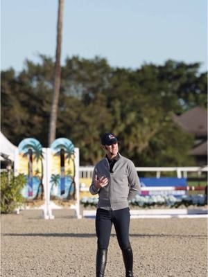 A post by @usequestrian on TikTok caption: “It’s not a skill that you master, and ‘I’ve got it.’ It’s a battle. It’s a constant work-in-progress.” - McLain Ward 🇺🇸 #USAJumping | #USEquestrian