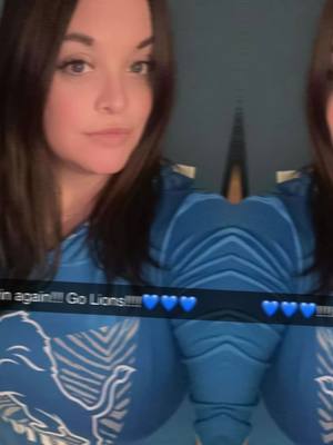 A post by @healthcareworker40 on TikTok caption: That’s how it’s done! Go Lions!!! One Pride! 💙💙💙💙   #detroitlions #onepride #nfl #fypシ #viralvideo 