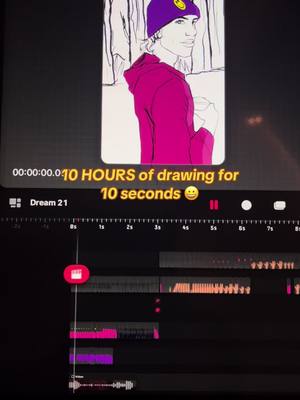 A post by @taintedjen on TikTok caption: how do animators do it #animation #procreatedreams #tarayummy #jakewebber 