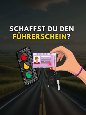 A post by @theoriefuchs on TikTok caption: 🚀 Schaffst du 6/6 Richtige?  #Quiz #FahrschulQuiz #Führerschein 