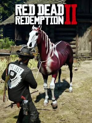 A post by @gamer_xiv on TikTok caption: Rare horse 🐴 Powerful gun and money 💰 #rdr2 #reddeadredemption2 #arthurmorgan #videogames #reddeadredemption #rdr2online #gaming #creatorsearchinsights 