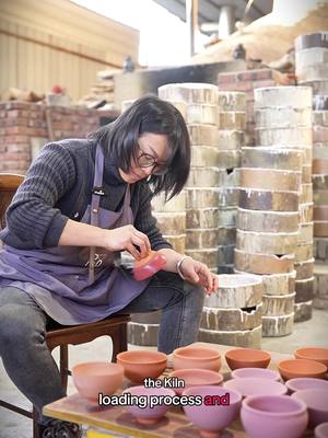 A post by @porcelain.artistry on TikTok caption: Highlights from the recent dragon kiln lighting ceremony. #crafts #artist #artworks #DailyRoutine #kiln 