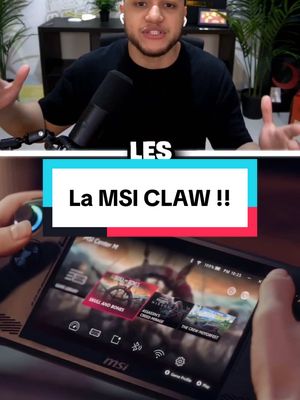 A post by @nanass2.0.off on TikTok caption: Découvre comme moi la console MSI CLAW de chez MSIfrance, le futur du jeu mobile ! @MSI France #nanass #fortnite #chapitre6 #nanass20 #nanass20short 