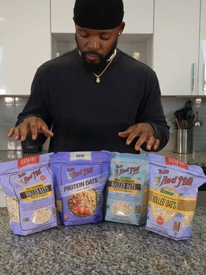 A post by @royaleeats on TikTok caption: We all have busy weeks and sometimes we need something that we can grab to-go that will give us a boost of energy to start our day. These protein granola bars are great to prep to serve this purpose. Made with @Bob’s Red Mill Protein Oats, they are protein-packed without added protein powders. Toss in your favorite add-ins such as chocolate chips, nuts and dried fruit for a flavorful breakfast bar. Look for the blue bag where you find your oats and prepare these asap! #bobsredmill #oatsrecipe #proteinbar #breakfastmealprep