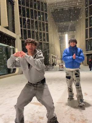 A post by @levon_jiji on TikTok caption: We in the snowy season❄️😍 #levonji #fyp #viral #public #smile #dance #sturdy 