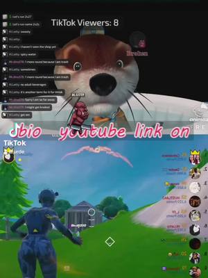 A post by @urde on TikTok caption: Who hate the mini gun on #fortnite 😭  . #rank #fortniteclip 