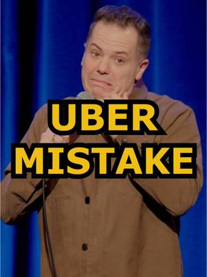 A post by @jeffarcuri on TikTok caption: Uber mistake #funny #jokes #crowdwork #standupcomedy #comedy #uber #fyp #jeffarcuri