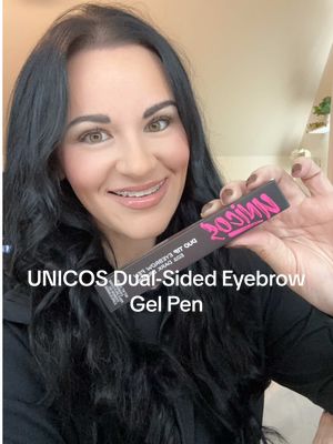 A post by @mmarie0211 on TikTok caption: OBSESSED 💓🔥🤩 @UNICOS Cosmetics this is the BOMB!!! #eyebrowshaping #fyp #eyebrow #eyebrowsonfleek #eyebrowdraw #musthaves #tiktokmademebuyit #TikTokShop #newyearnewaura #spotlightfinds #tiktokshopfinds #obsessed #eyebrowgel #eyebrowgelpen 