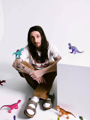A post by @alexsey on TikTok caption: Photos i took of Hotel Ugly over the years 🐊 was trying to match the phycidelic sound they have into visuals by brinjng the toys to “life”. #houston #photographer #tiktokpartner 