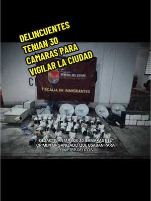 A post by @manifestandoexito on TikTok caption: Le informo a la ciudadanía que, gracias al programa Cero Impunidad y en un trabajo coordinado de la Fiscalía General del Estado con la Guardia Nacional, la Secretaría de Seguridad del Pueblo, el Instituto Nacional de Migración y la Fuerza de Reacción Inmediata Pakal, se logró la deshabilitación de 30 cámaras de videovigilancia ubicadas en lugares estratégicos en Frontera Hidalgo y Suchiate. Estas cámaras servían a una célula delictiva para cometer actos ilícitos como extorsiones y secuestros, principalmente a personas en situación de movilidad. No permitiremos que en ningún rincón de Chiapas se vulneren los derechos de la ciudadanía. Por ello, este desmantelamiento es un golpe contundente contra la delincuencia y un paso importante en la garantía de paz y seguridad de las y los chiapanecos. La acción oportuna y decidida de las autoridades estatales, así como la denuncia ciudadana, jugaron un papel fundamental en la localización y deshabilitación de estas cámaras. Esto pone de manifiesto la importancia del trabajo conjunto entre la ciudadanía y el gobierno en la lucha contra la delincuencia y la corrupción. ¡Estamos firmes y ni un paso atrás! #chiapas #tuxtlagutierrez #SEGURIDAD #nuevaera 