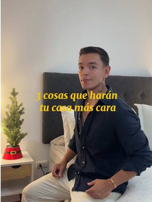 A post by @carloscastroes on TikTok caption: 3 cosas que harán tu casa más cara 🛋️ #parati #viral 