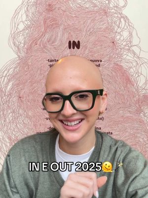 A post by @ginlongo on TikTok caption: se vuoi gli OUT, commenta!🪄 La mia lista in e out per il 2025😋 #inandoutlist 