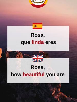 A post by @ta3alom_espaniya on TikTok caption: The Best way to learn spanish Rosa Que Linda Eres - Alibi #spanishsongs #spain #spanishtiktok #rosa #dansechallenge 