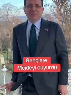 A post by @tvgercek on TikTok caption: Ekrem İmamoğlu üniversite öğrencilerine verdiği bursun bugün hesapla ne yaptığını duyurdu#ekremimamoğlu #gerçektv #burs #müjde 