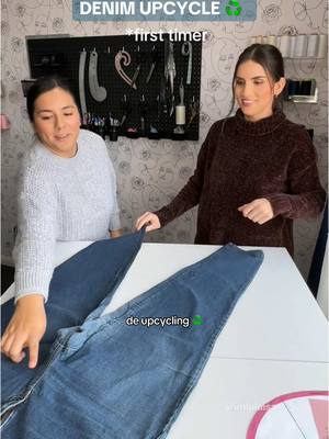 A post by @designerluisa on TikTok caption: Ya me puede reemplazar. Bye. #upcycle #sewing #costura #creatorsearchinsights 