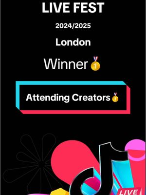 A post by @mazl_de on TikTok caption: Live Fest 2024/2025 Winner 🥇  Attending Creators Ich freue mich so sehr und danke der ganzen Community von @dynamicsocials für diese Chance🙏 #livefest2024 #livefest2025 #london #england #winner #awards #redcarpet #agentur #agency #manager #creatornetworkmanager #social #media #deutschland #österreich #schweiz 