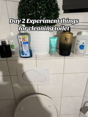 A post by @experimentchannel06 on TikTok caption: Day 2 Experiment things for cleaning toilet#fy#viral#clean #toilette 