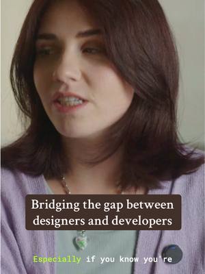 A post by @mdeandesign on TikTok caption: I sat down with my developer friend to talk about all things communication and process defining for bridging the gap between designers and developers. Full 20 min discussion on @figma youtube #design #graphicdesign #uxdesign #uxui #productdesign #developer #figmatips 