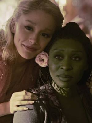 A post by @editzbyell_ on TikTok caption: Had to add to the wicked edits 💚🩷 spc nandascenes || ac someone_audios_ || #wicked #wickedmovie #wickededit #wickededits #foryoupagе #fyp #wickedmusical #viral #cynthiaerivo #arianagrande 