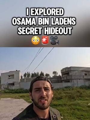 A post by @conspiracysyrup_1 on TikTok caption: Exploring Osama Bin Ladens Secret Hideout! 😳🎥 #conspiracy #theory #creepy #weird #creepypasta #exploring #footage #scary #abandoned 