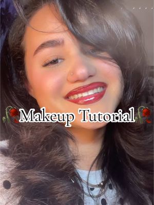 A post by @naizetica24 on TikTok caption: 🥀Makeup tutorial🥀 #naizetica24 #makeup #makeuptutorial #beauty 